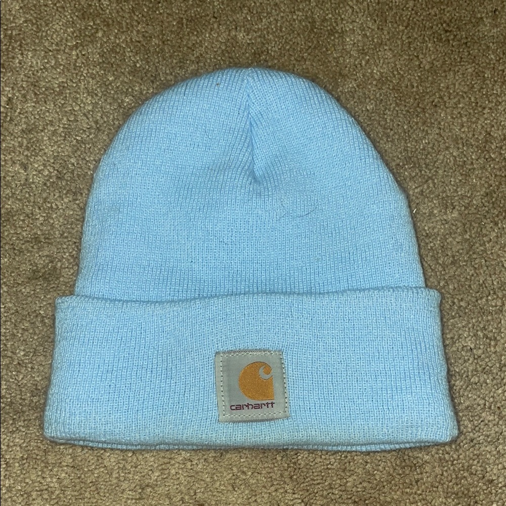 Carhartt Light Blue Beanie